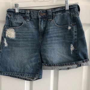 Jcrew boyfriend jean shorts